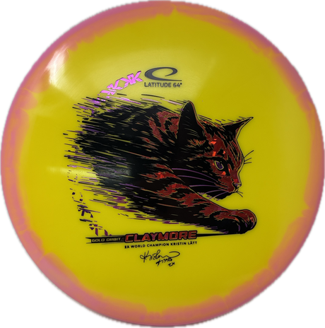 Gold Orbit Claymore | Kristin Latt Team Series 2026-Latitude 64-Foundation Disc Golf