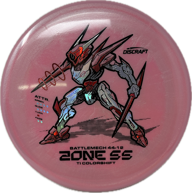 Ti Colorshift Zone SS | 2026 Ledgestone-Discraft-Foundation Disc Golf