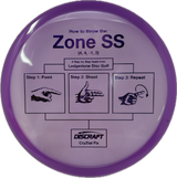 CryZtal FLX Zone SS | Ledgestone Pre-Season-Discraft-Foundation Disc Golf