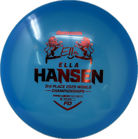 FD | Ella Hansen 2025 World Championship 3rd Place-Discmania-Foundation Disc Golf