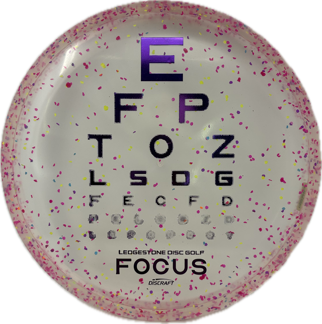 CryZtal FLX Confetti Focus | 2026 Ledgestone-Ledgestone-Foundation Disc Golf