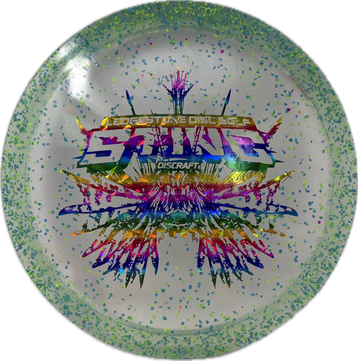 Stiff CryZtal Confetti Sting | 2026 Ledgestone-Discraft-Foundation Disc Golf