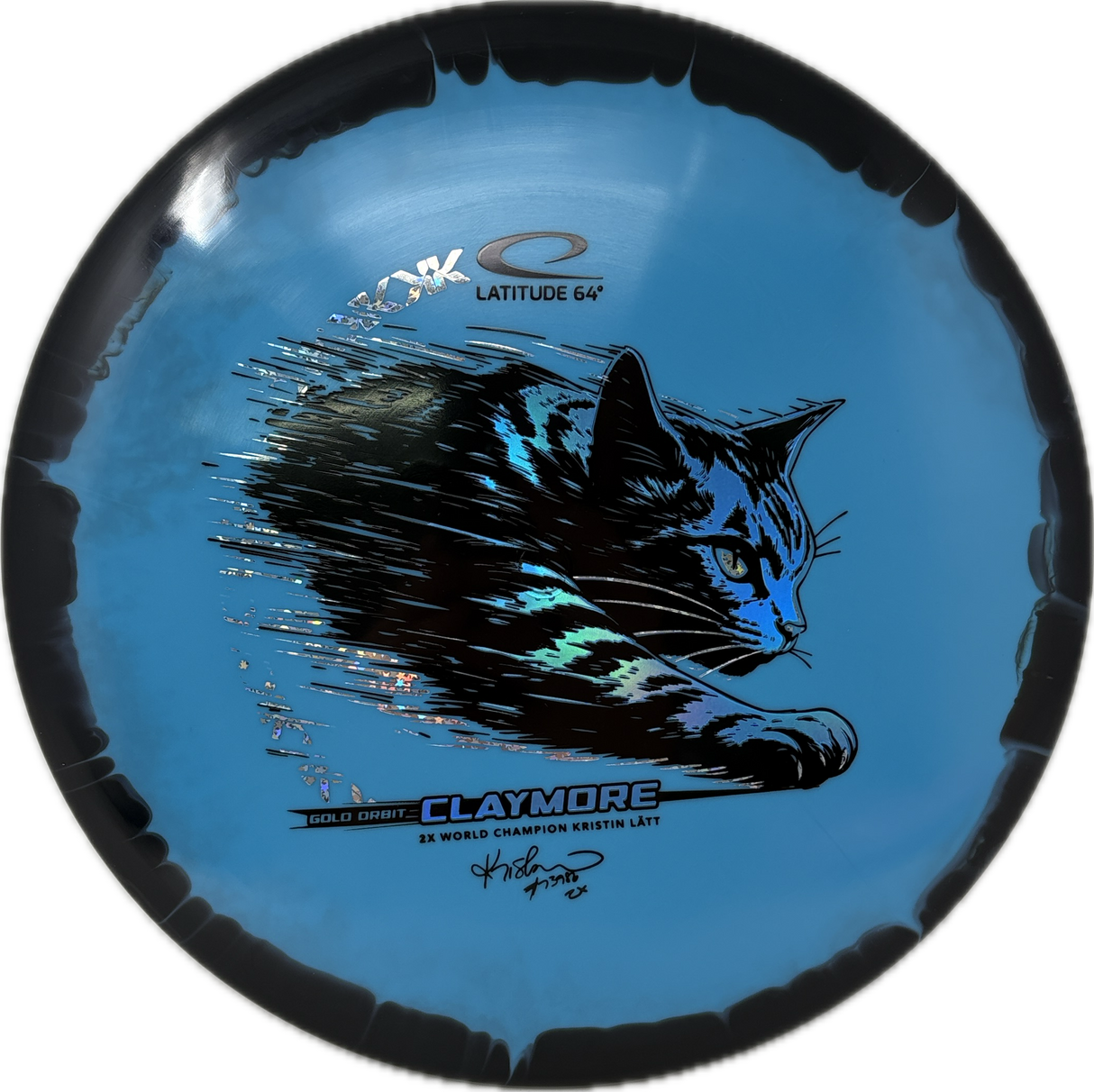 Gold Orbit Claymore | Kristin Latt Team Series 2026-Latitude 64-Foundation Disc Golf