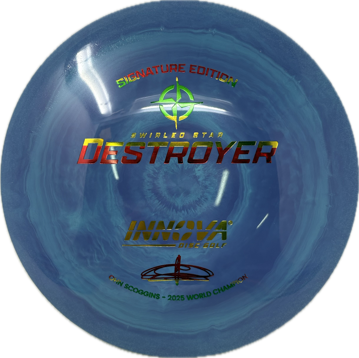 Swirled Star Destroyer | Ohn Scoggins Signature Edition-Innova-Foundation Disc Golf