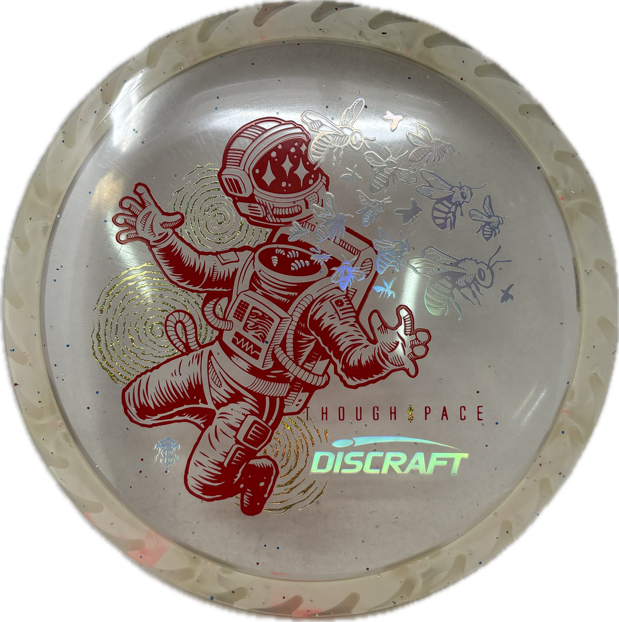 Confetti FuZed Buzzz | Thought Space Stamp-Discraft-Foundation Disc Golf