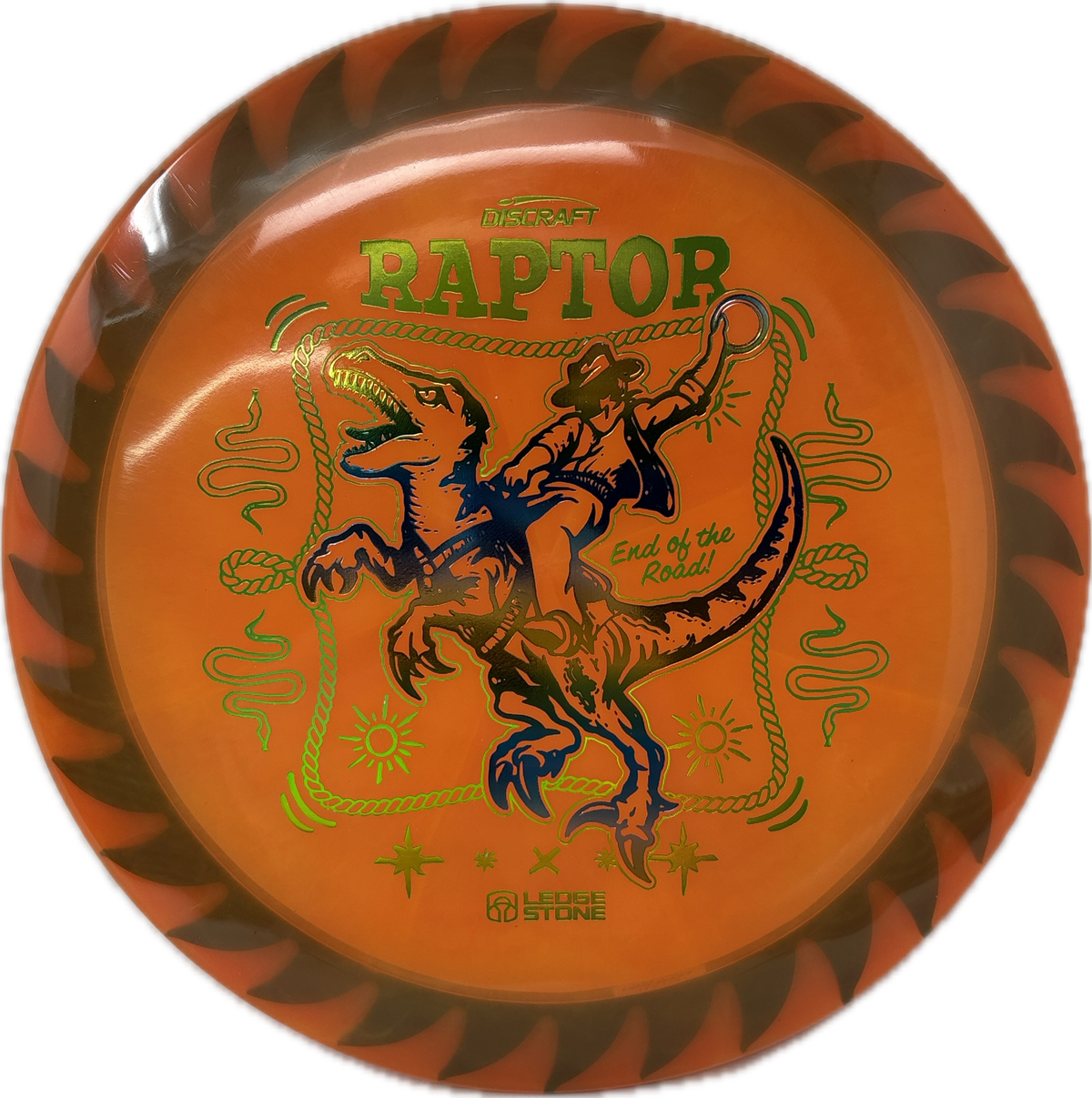 FuZed Z Swirl Raptor | End of the Road-Discraft-Foundation Disc Golf