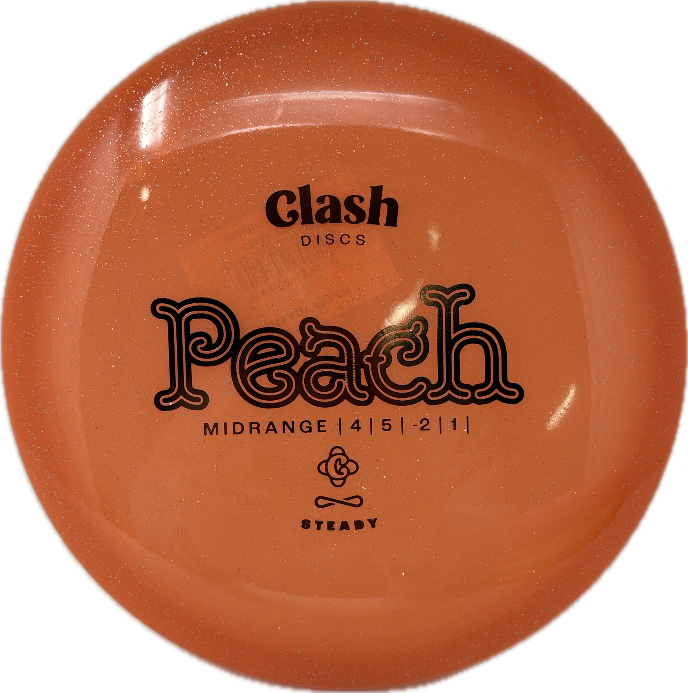 Clash Discs Peach | Easy-to-throw Disc Golf Mid-Range – Foundation