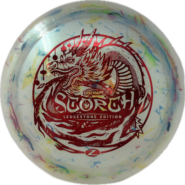Colorshift Jawbreaker Z FLX Scorch | Ledgestone Pre-Season-Discraft-Foundation Disc Golf