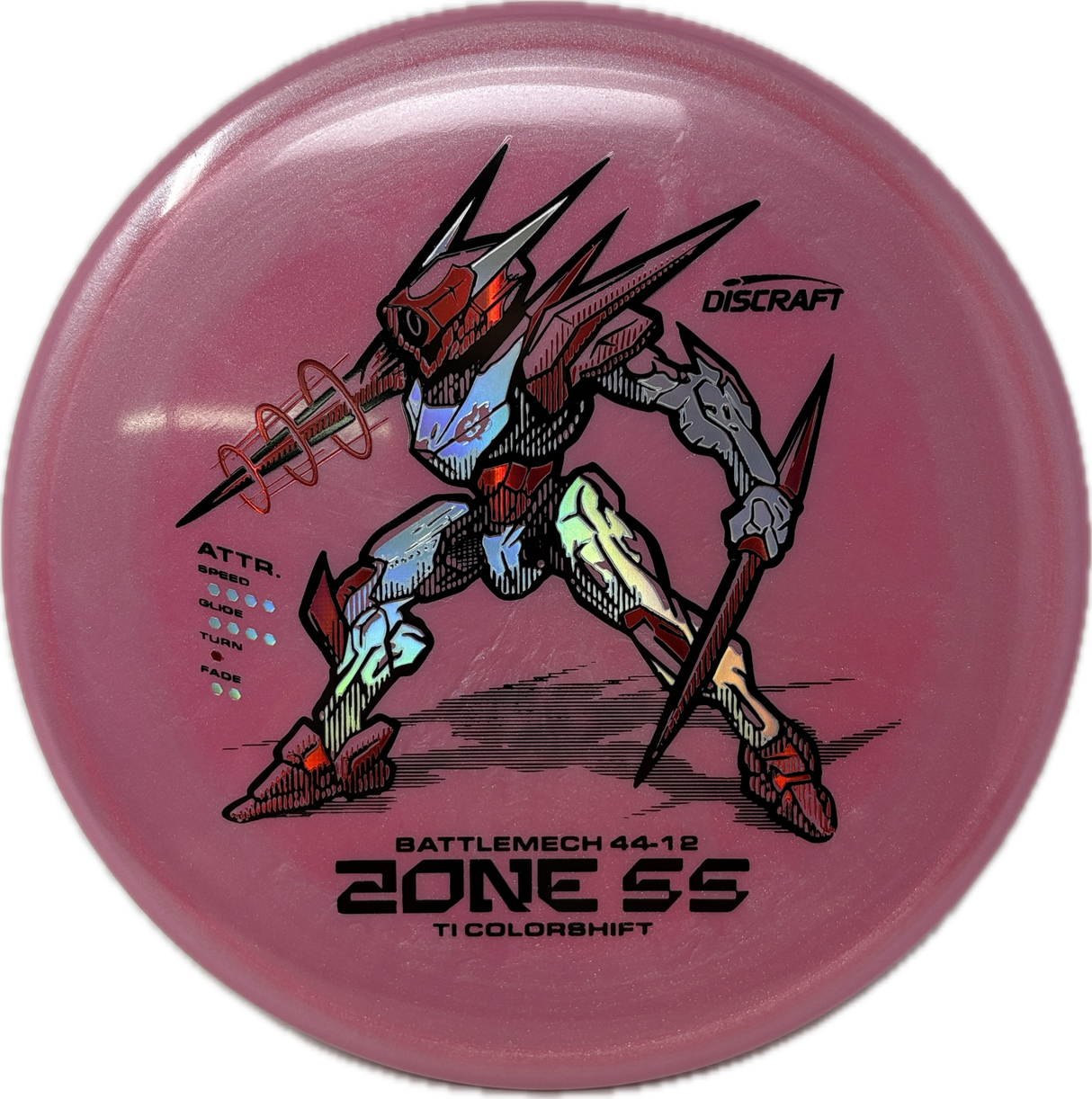 Ti Colorshift Zone SS | 2026 Ledgestone-Discraft-Foundation Disc Golf