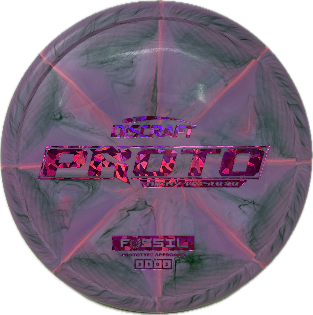 Proto Fossil-Discraft-Foundation Disc Golf