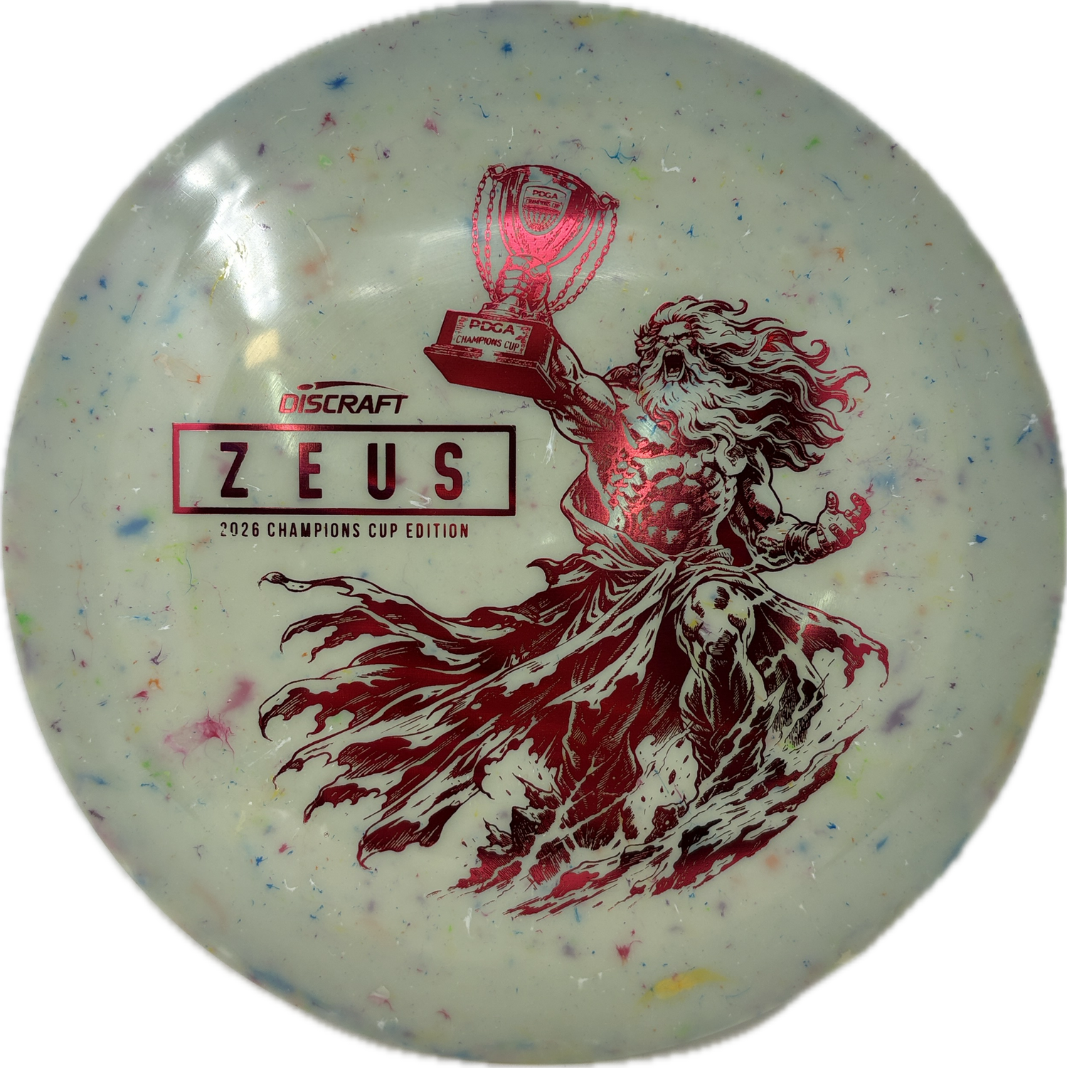 Discraft Paul McBeth Zeus | Far Flying Disc Golf Driver Discraft Paul McBeth Zeus | Far Flying Disc Golf Driver