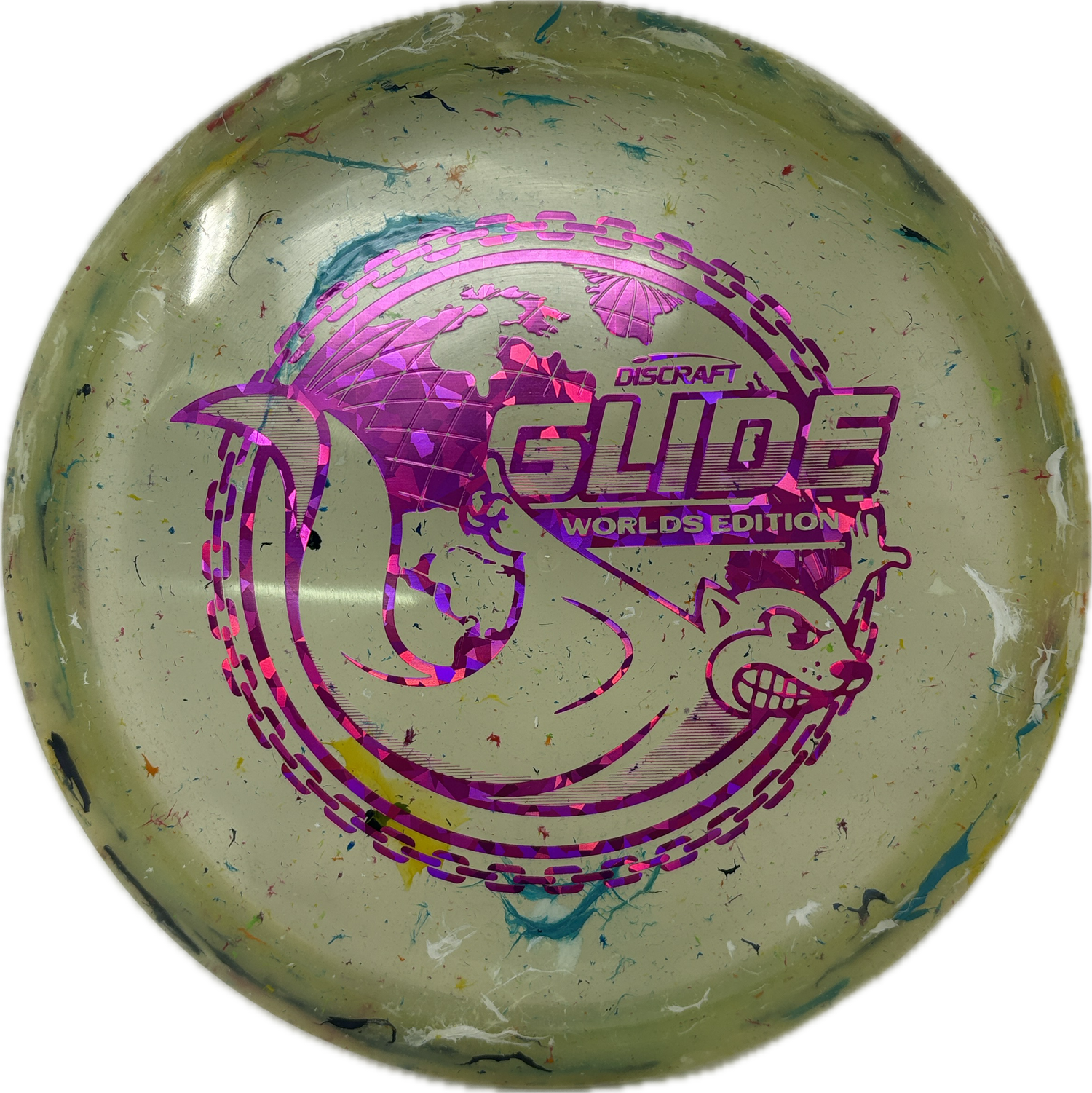 ふくすけ Glidelite Jawbreaker Z FLX Glide - Worlds 2026 Edition – Rare Air Discs