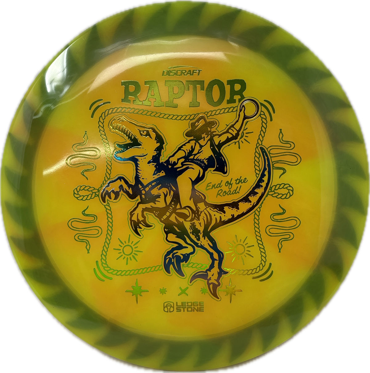 FuZed Z Swirl Raptor | End of the Road-Discraft-Foundation Disc Golf