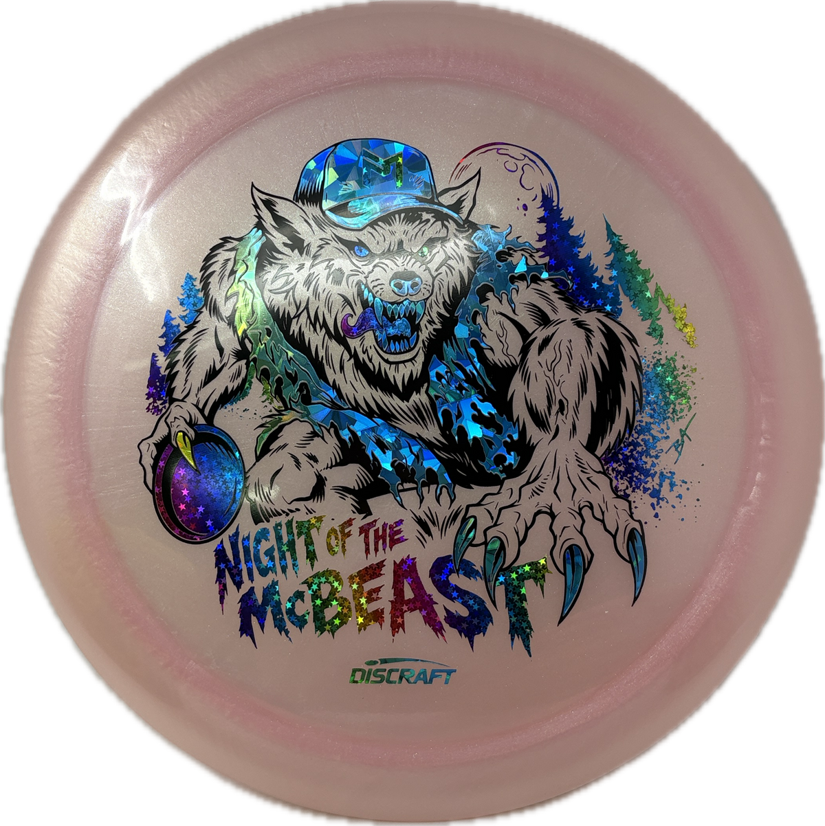 Ares | Night of the McBeast-Discraft-Foundation Disc Golf