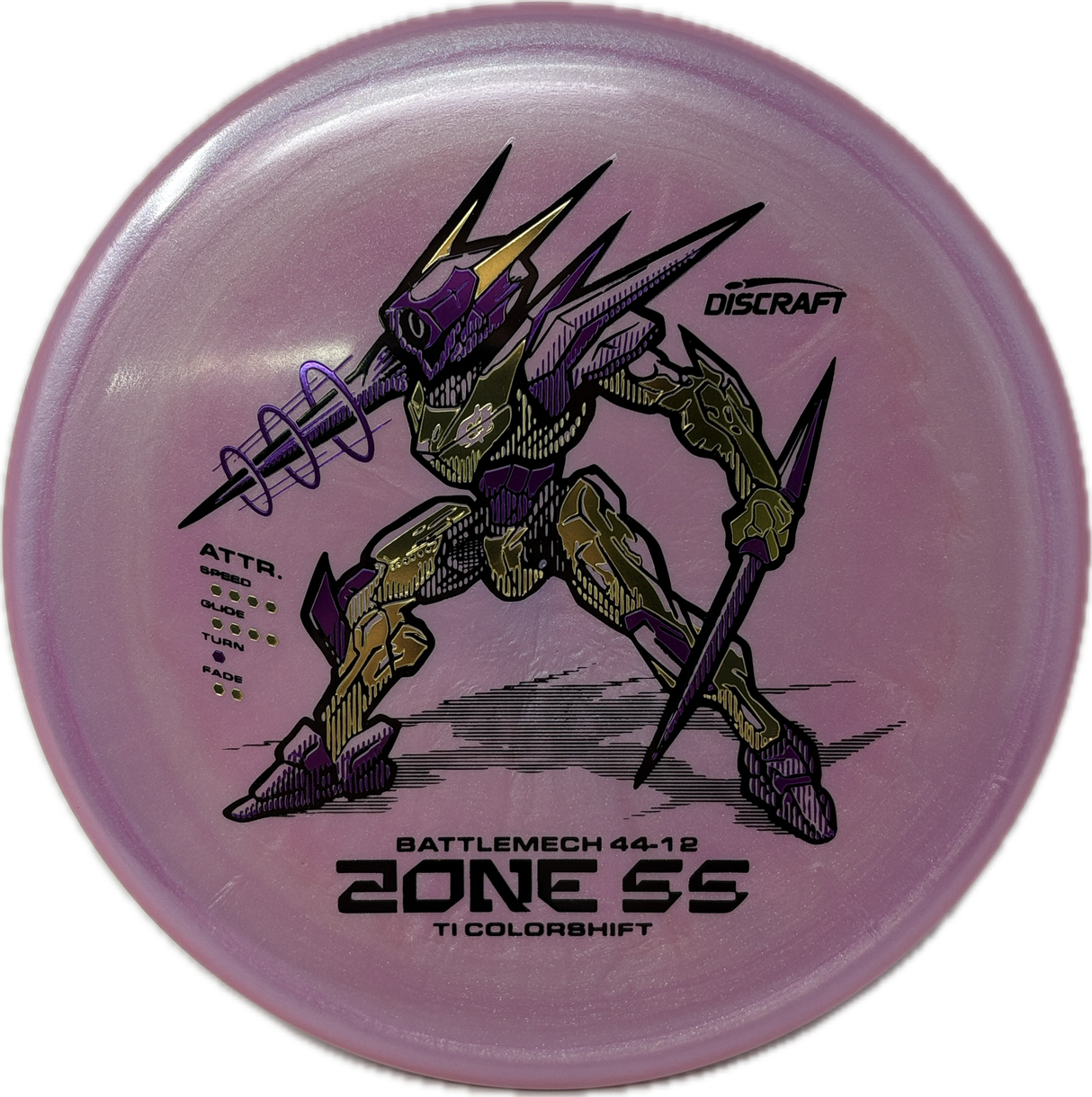 Ti Colorshift Zone SS | 2026 Ledgestone-Discraft-Foundation Disc Golf