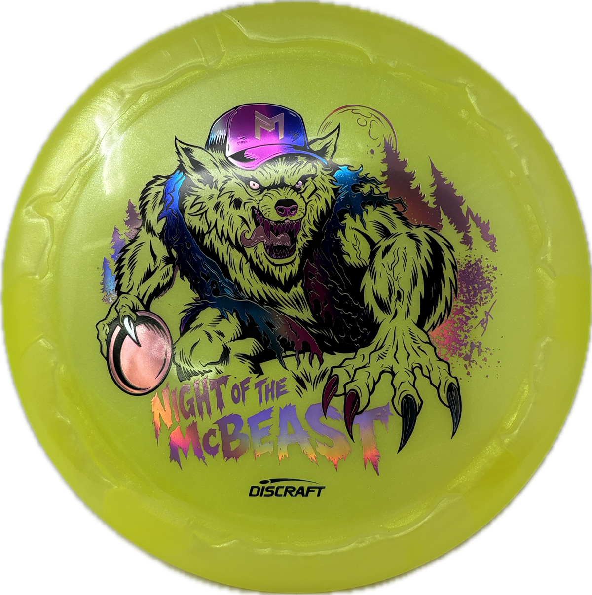 Ares | Night of the McBeast-Discraft-Foundation Disc Golf