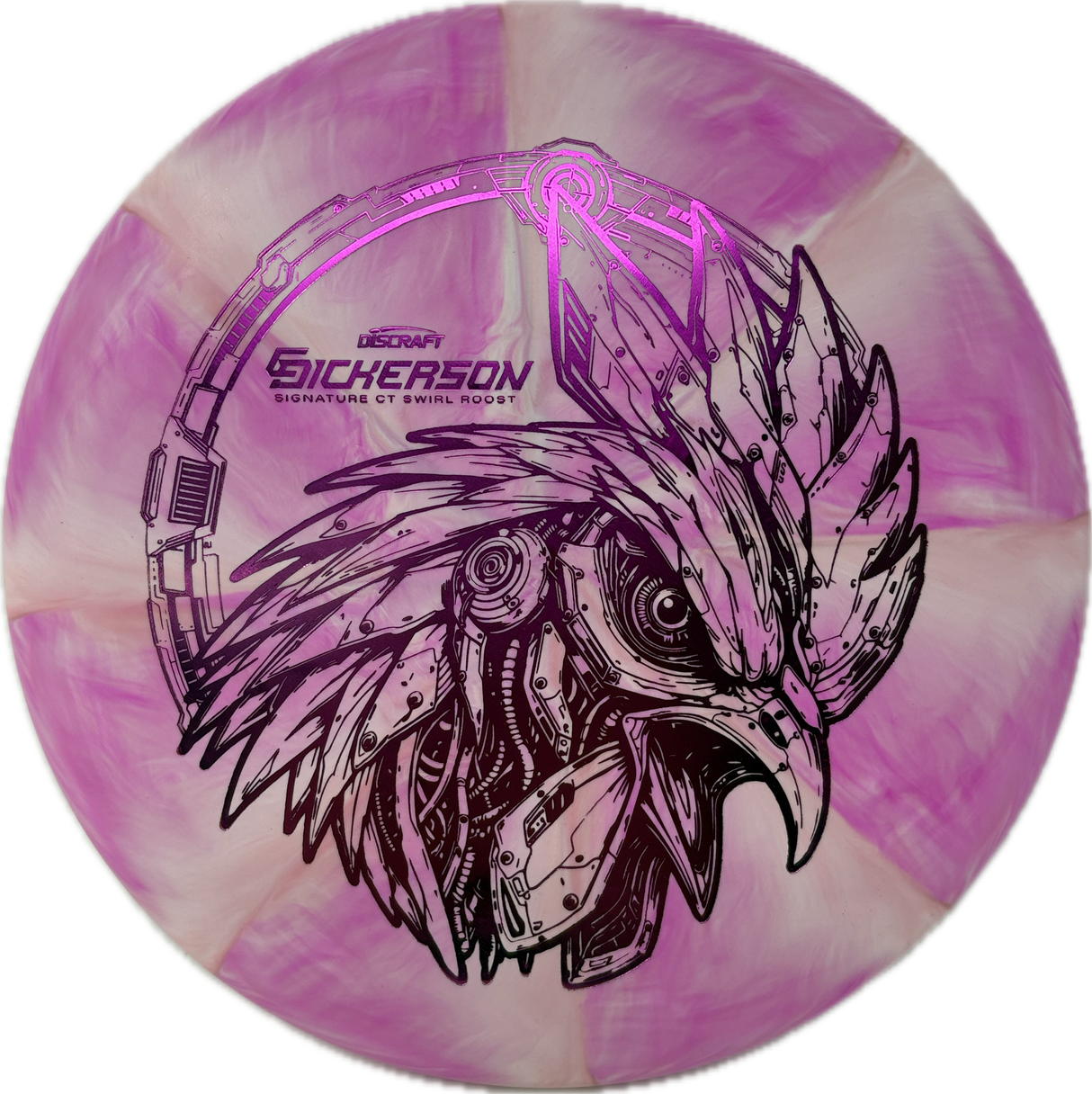 Chris Dickerson CT Swirl Roost-Discraft-Foundation Disc Golf