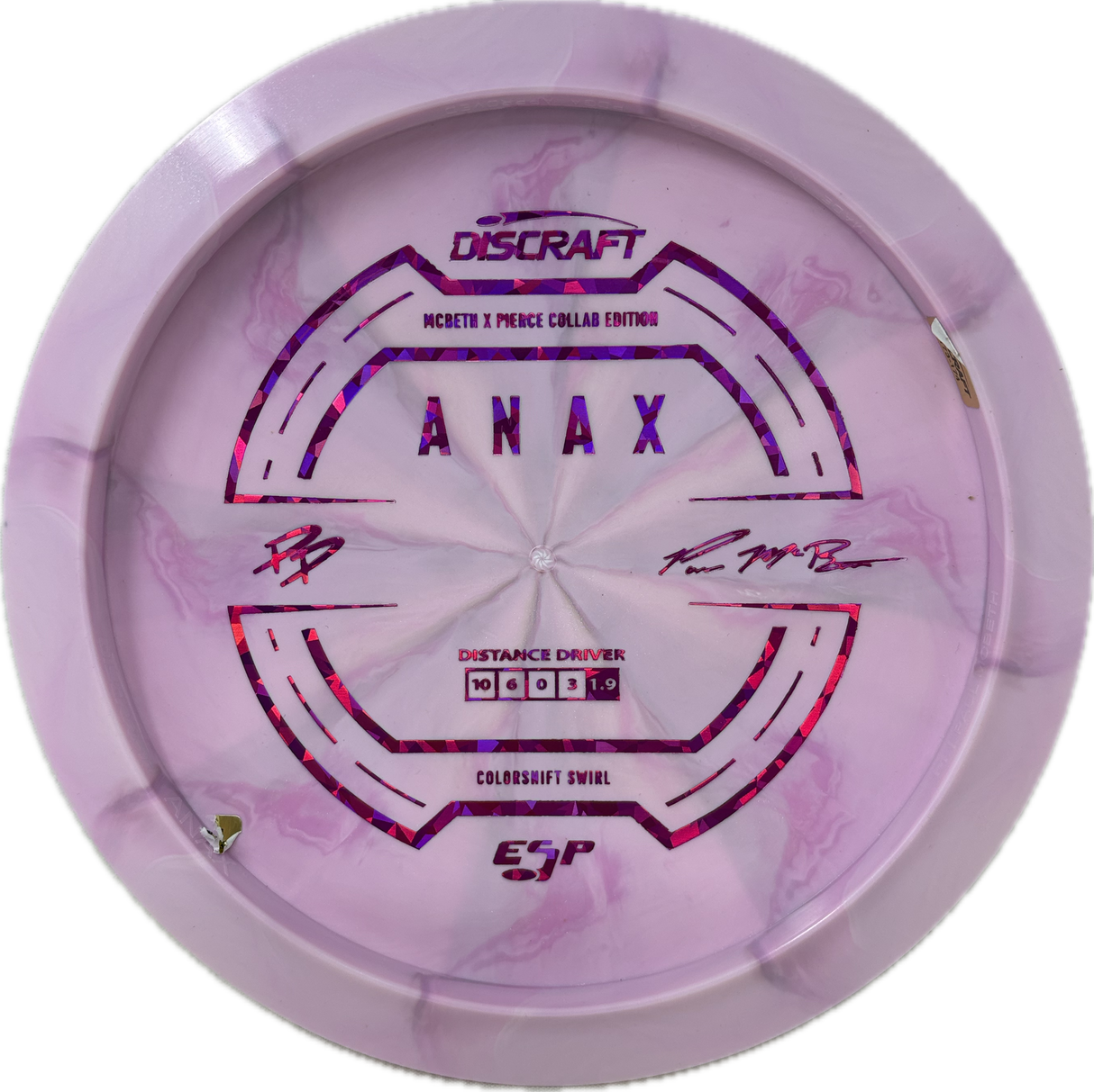 Anax | McBeth X Pierce Collab-Discraft-Foundation Disc Golf