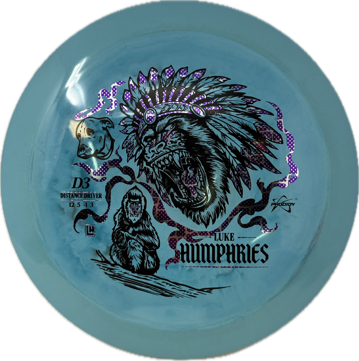 D3 | Luke Humphries Signature Series-Prodigy-Foundation Disc Golf