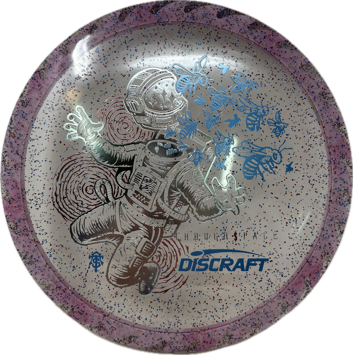 Confetti FuZed Buzzz | Thought Space Stamp-Discraft-Foundation Disc Golf
