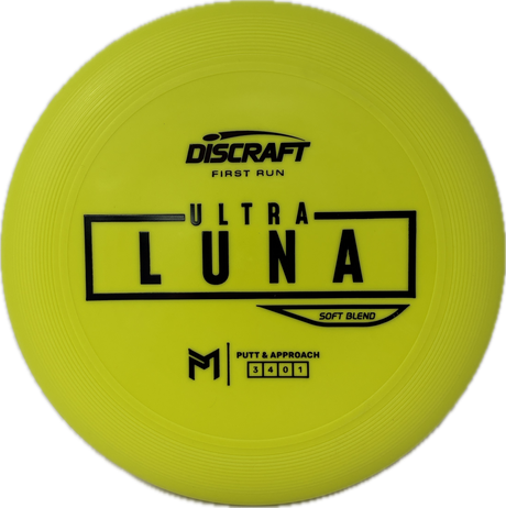 First Run UltraLuna-Discraft-Foundation Disc Golf