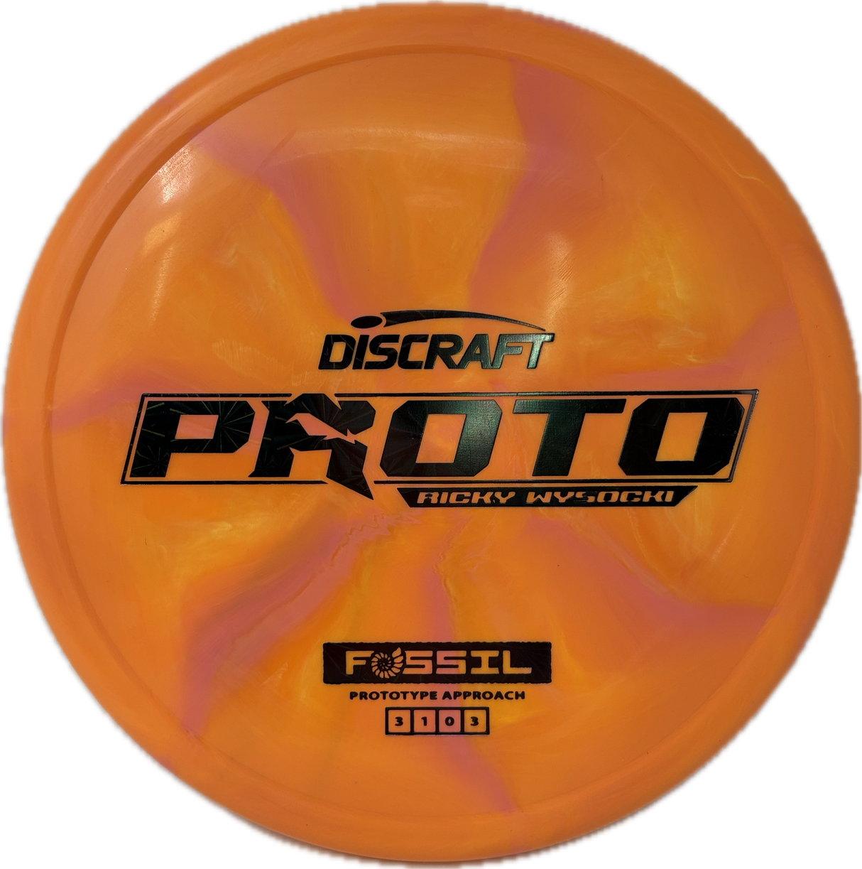 Proto Fossil-Discraft-Foundation Disc Golf