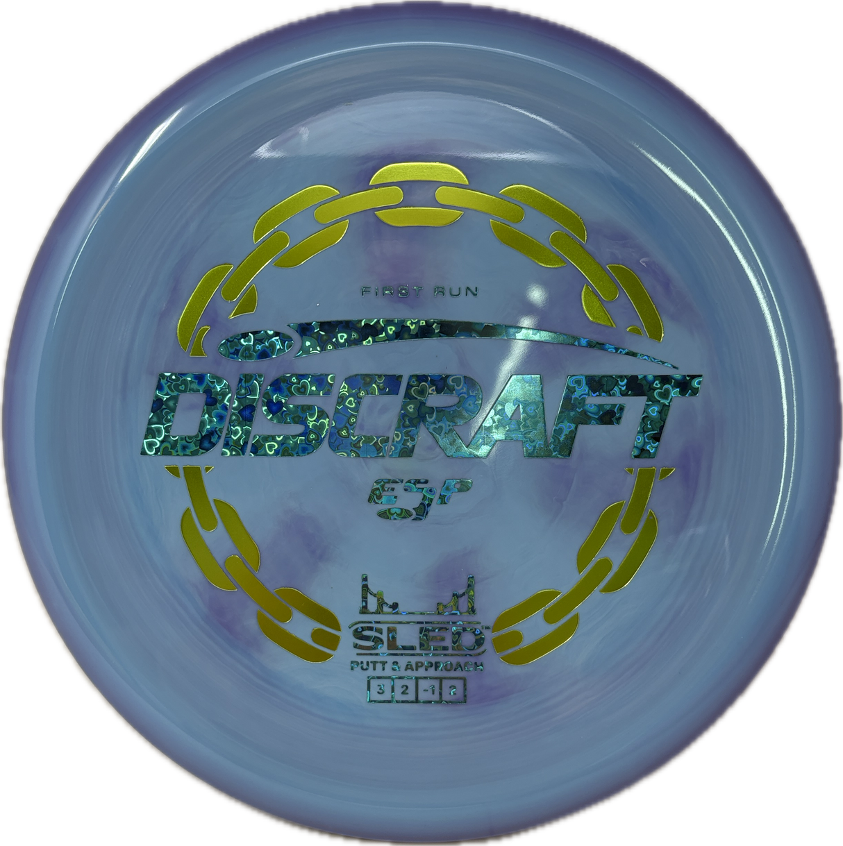 First Run Sled-Discraft-Foundation Disc Golf