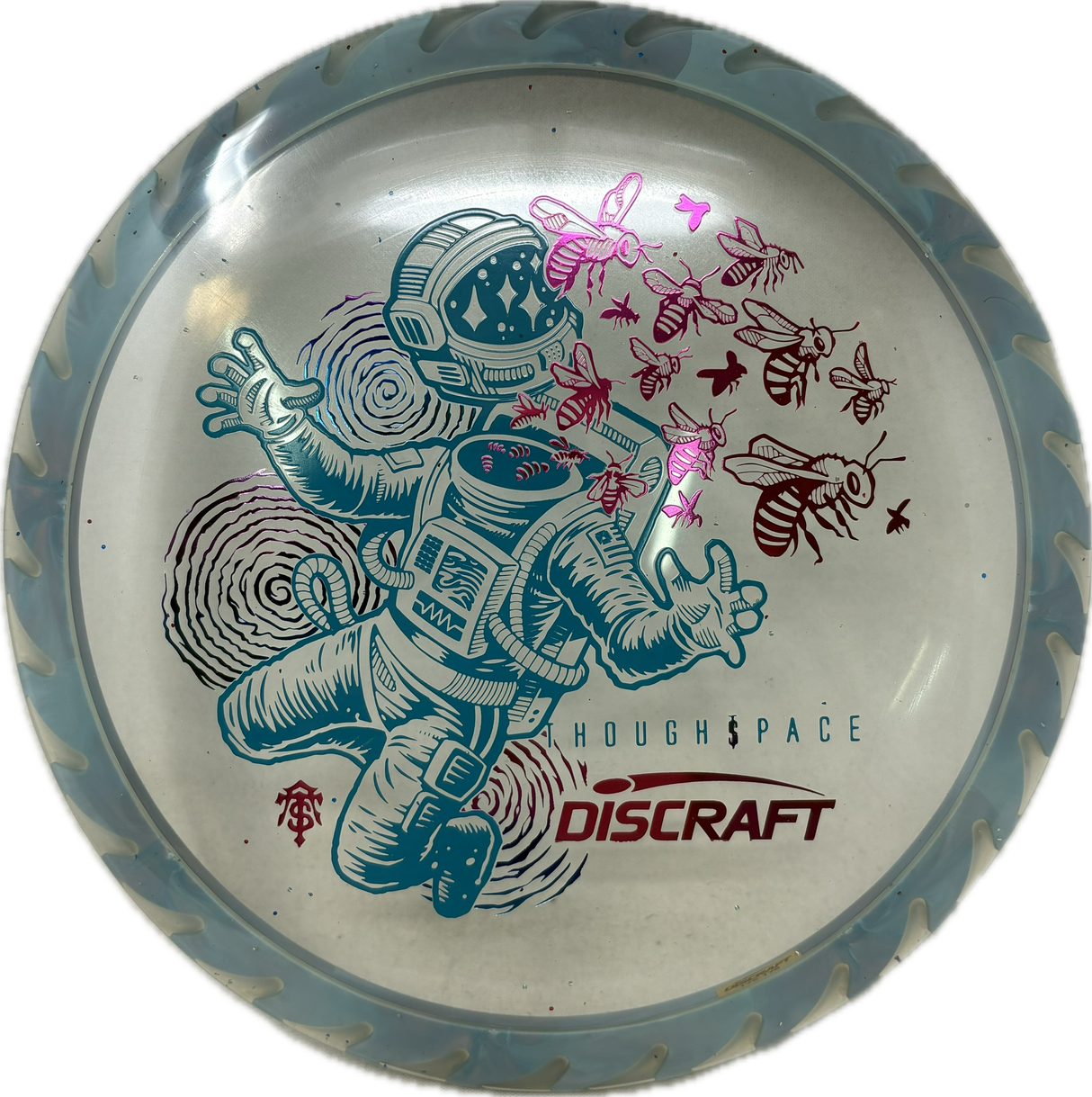 Confetti FuZed Buzzz | Thought Space Stamp-Discraft-Foundation Disc Golf