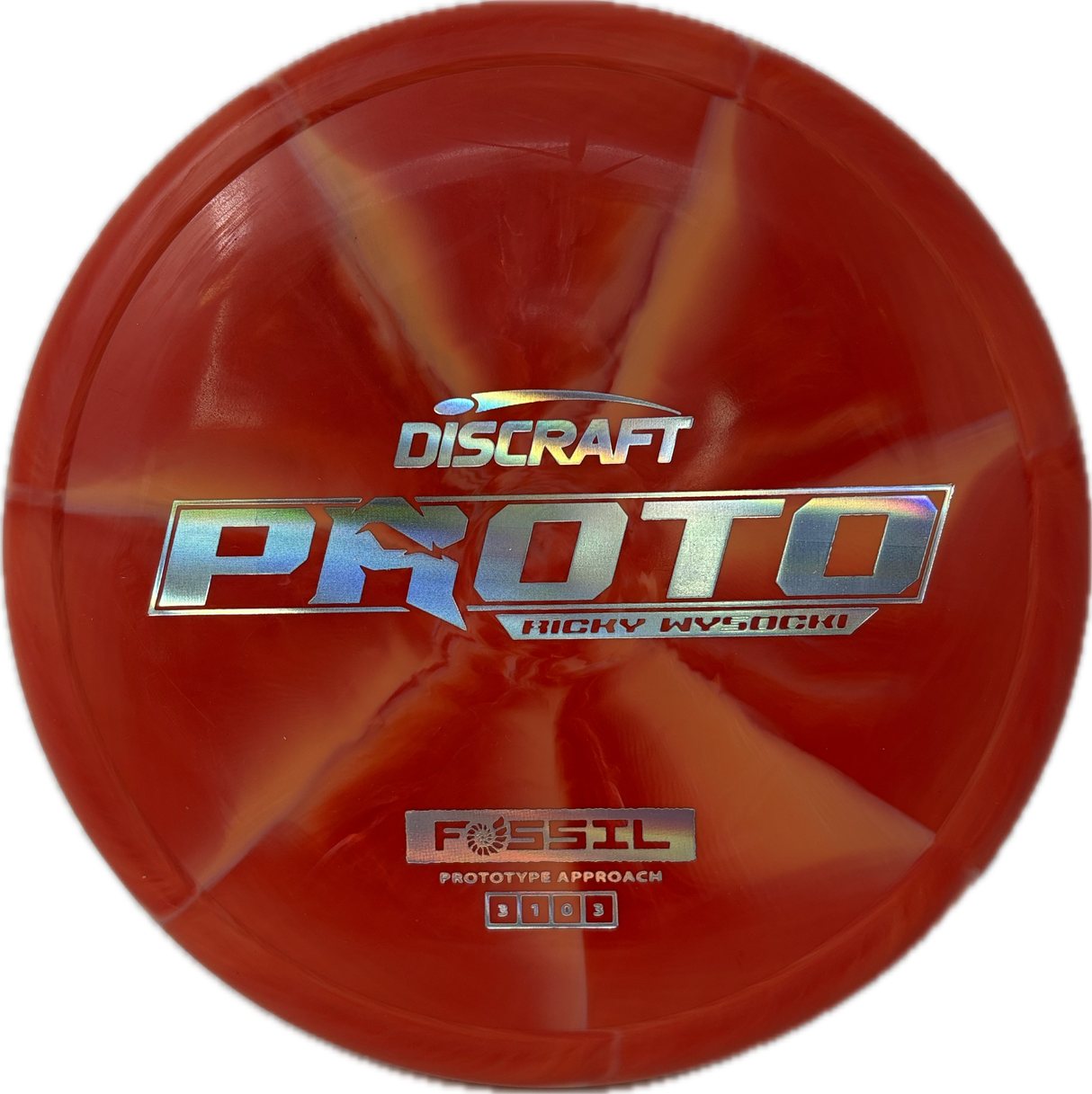 Proto Fossil-Discraft-Foundation Disc Golf