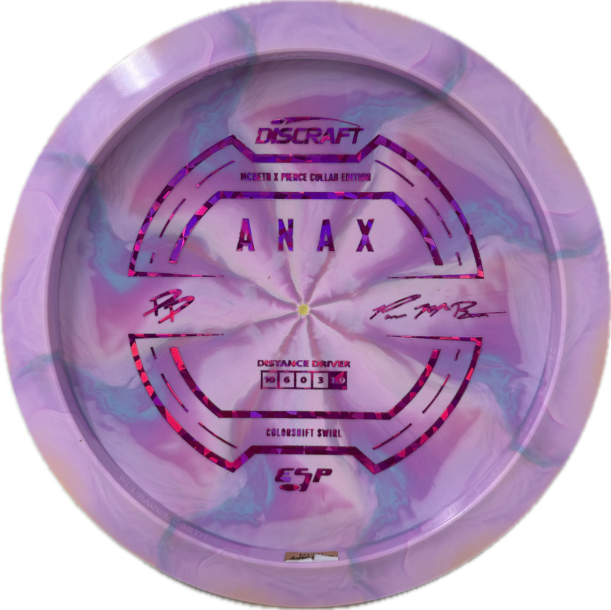 Anax | McBeth X Pierce Collab-Discraft-Foundation Disc Golf