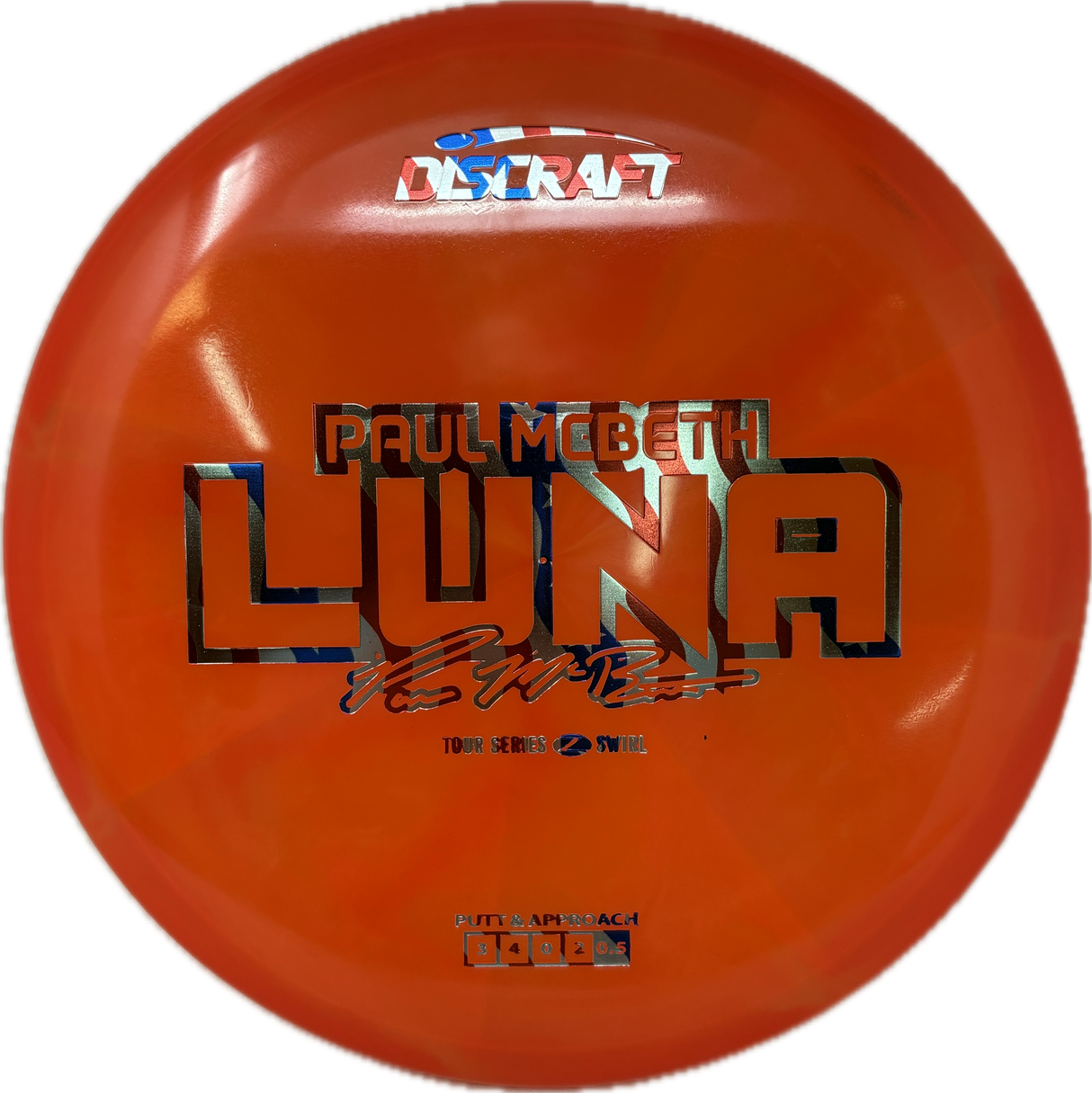 2025 Tour Series Luna | Paul McBeth-Discraft-Foundation Disc Golf