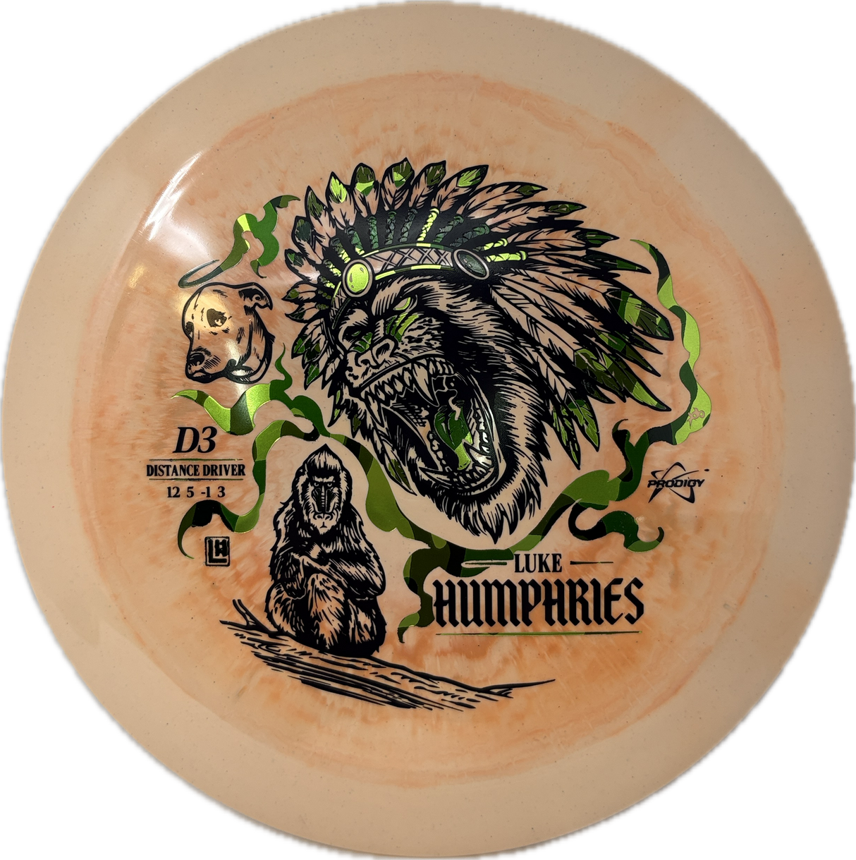 D3 | Luke Humphries Signature Series-Prodigy-Foundation Disc Golf