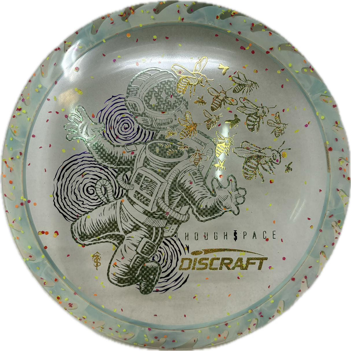 Confetti FuZed Buzzz | Thought Space Stamp-Discraft-Foundation Disc Golf