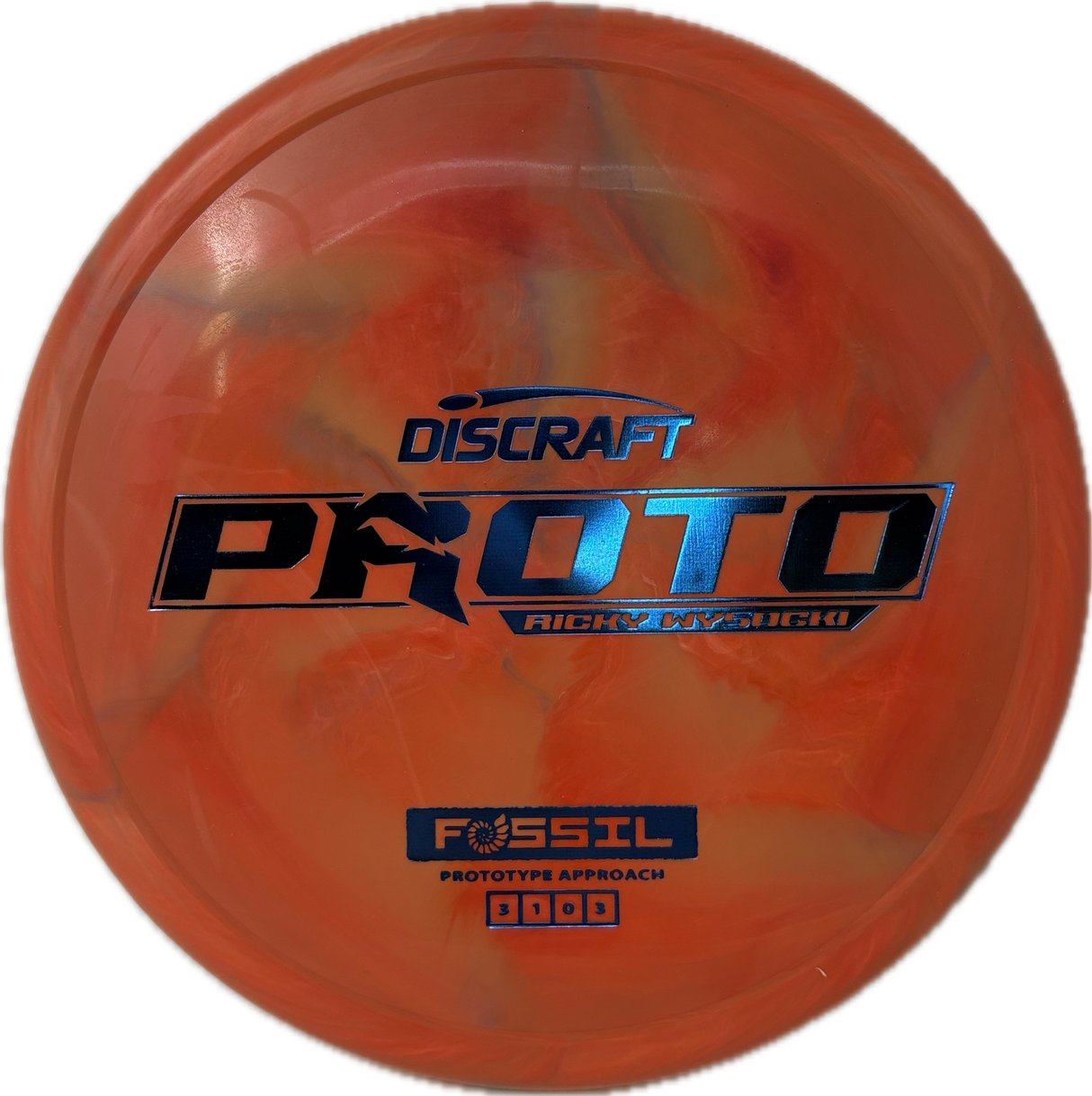 Proto Fossil-Discraft-Foundation Disc Golf