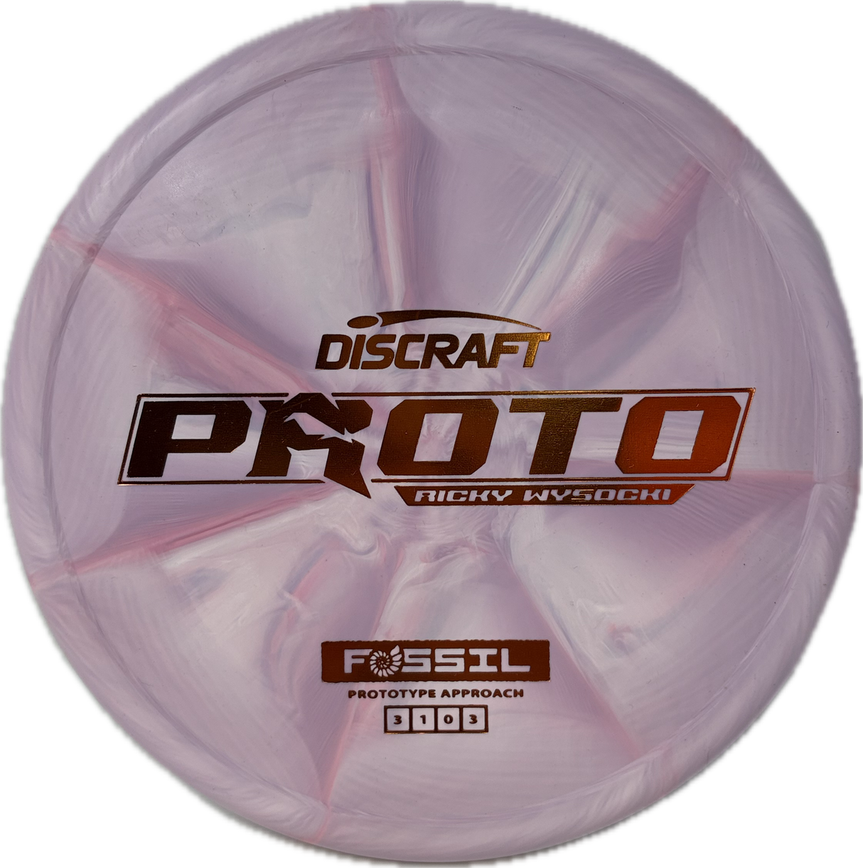 Proto Fossil-Discraft-Foundation Disc Golf