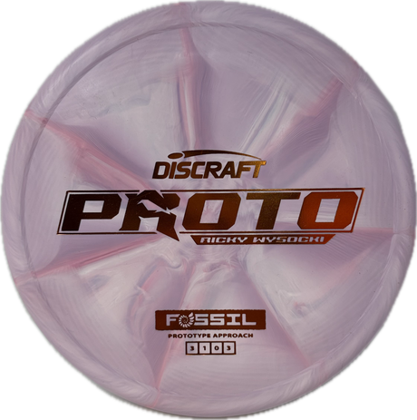 Proto Fossil-Discraft-Foundation Disc Golf