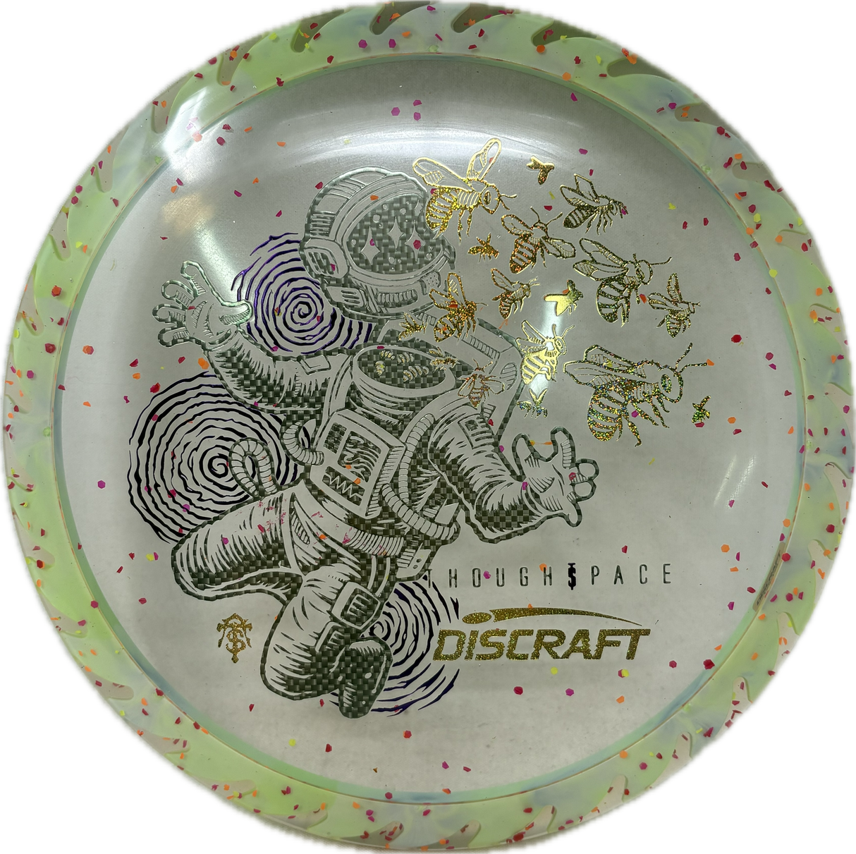 Confetti FuZed Buzzz | Thought Space Stamp-Discraft-Foundation Disc Golf