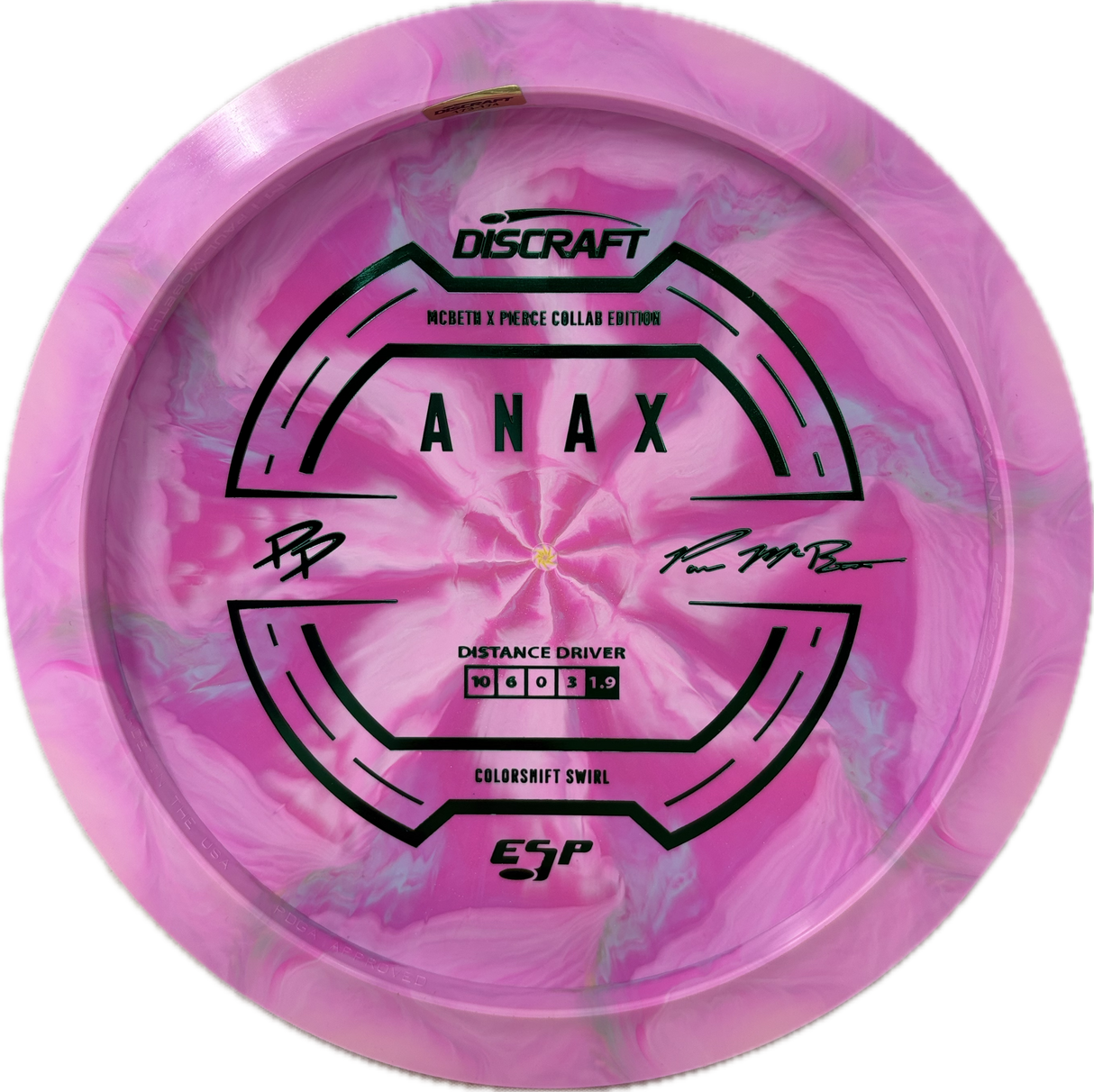 Anax | McBeth X Pierce Collab-Discraft-Foundation Disc Golf
