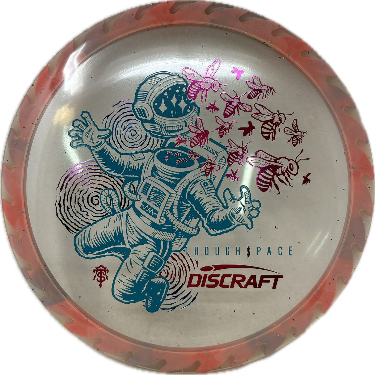 Confetti FuZed Buzzz | Thought Space Stamp-Discraft-Foundation Disc Golf
