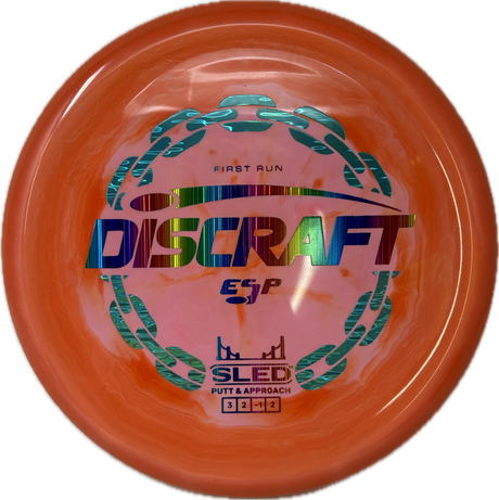 First Run Sled-Discraft-Foundation Disc Golf