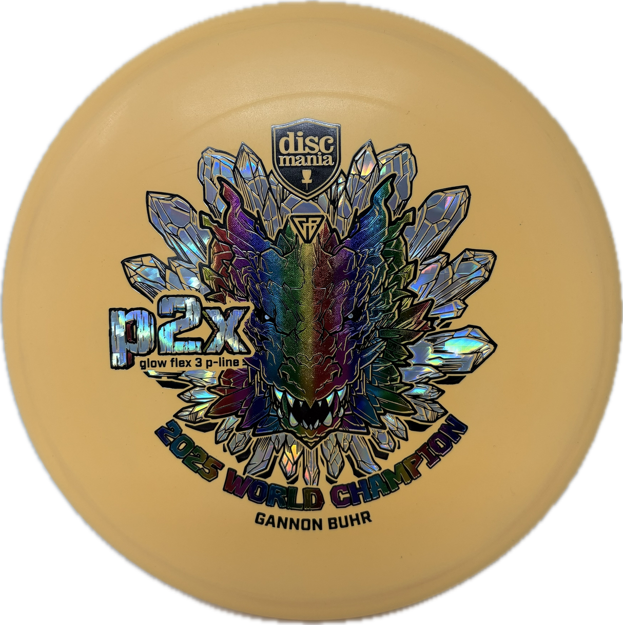 P2x | Gannon Buhr 2025 World Champion-Discmania-Foundation Disc Golf