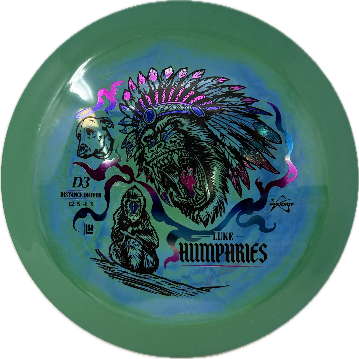 D3 | Luke Humphries Signature Series-Prodigy-Foundation Disc Golf