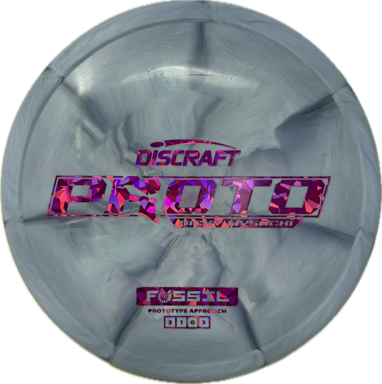 Proto Fossil-Discraft-Foundation Disc Golf