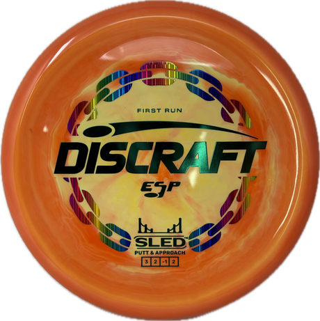 First Run Sled-Discraft-Foundation Disc Golf
