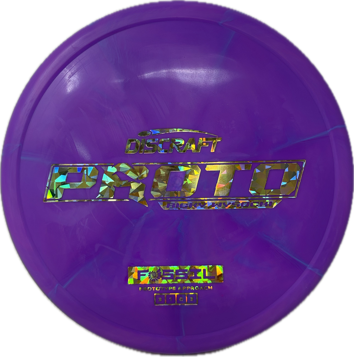 Proto Fossil-Discraft-Foundation Disc Golf