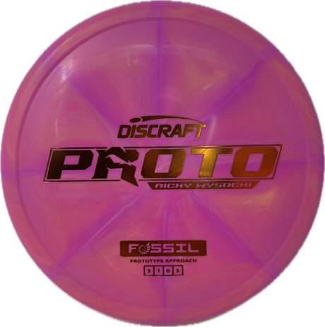 Proto Fossil-Discraft-Foundation Disc Golf