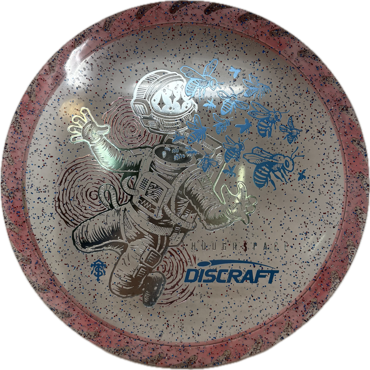 Confetti FuZed Buzzz | Thought Space Stamp-Discraft-Foundation Disc Golf