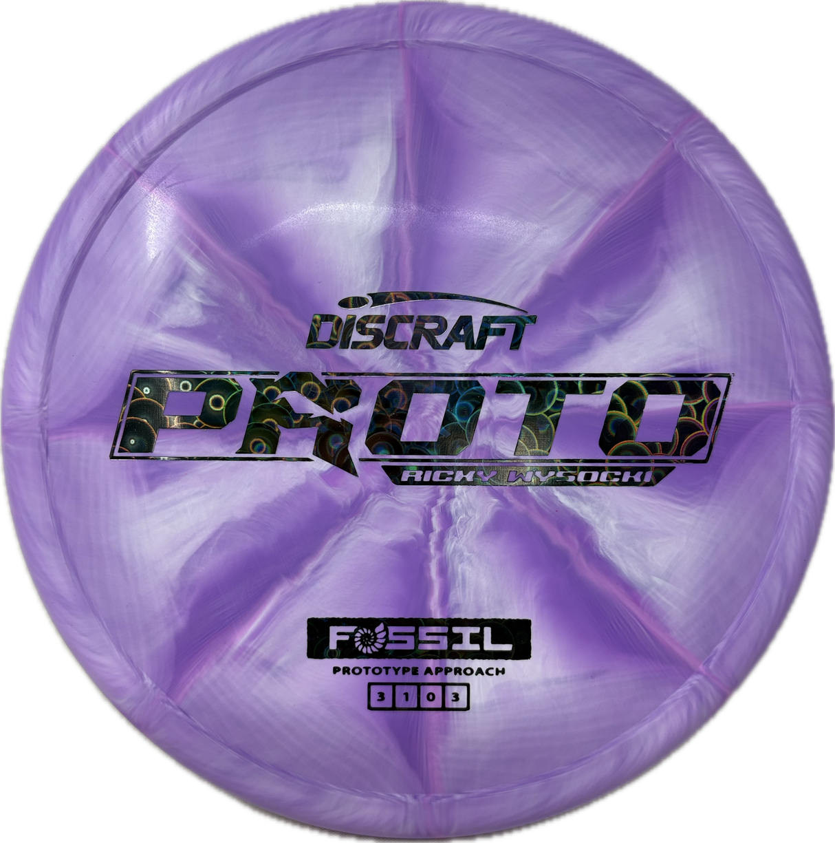Proto Fossil-Discraft-Foundation Disc Golf