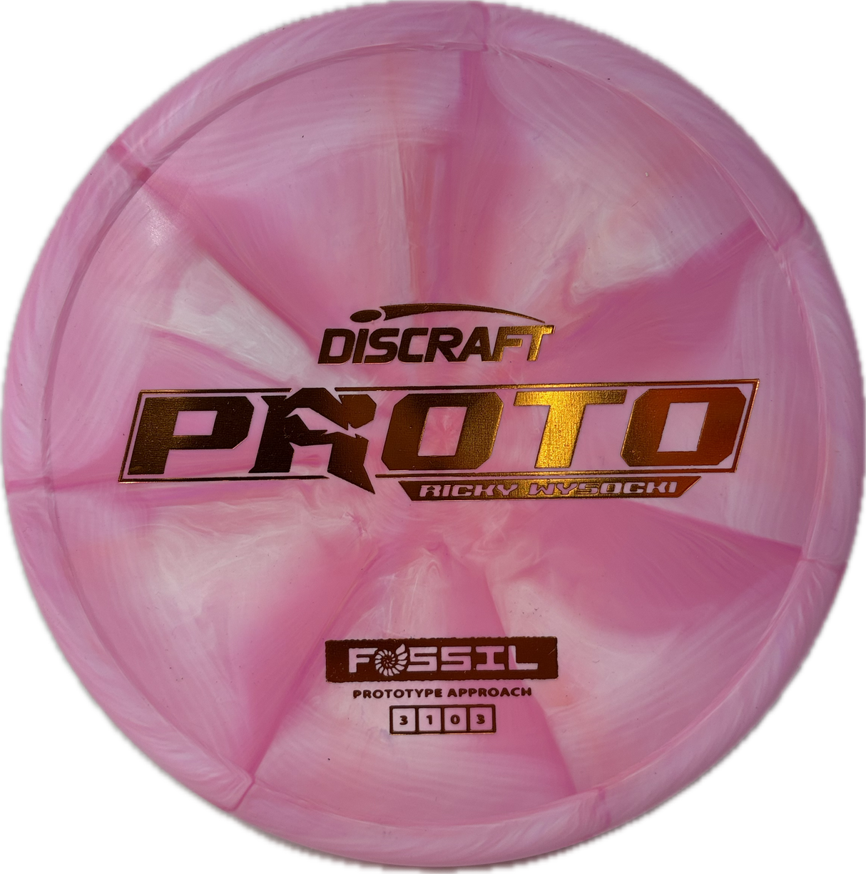 Proto Fossil-Discraft-Foundation Disc Golf