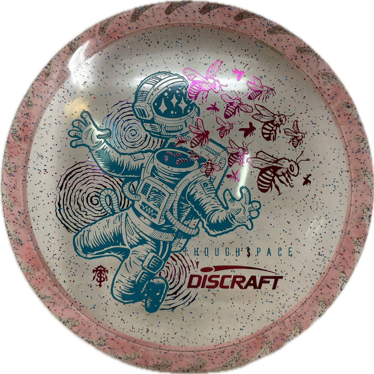 Confetti FuZed Buzzz | Thought Space Stamp-Discraft-Foundation Disc Golf